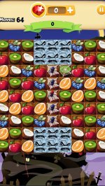 Фрут Бамп: три в ряд