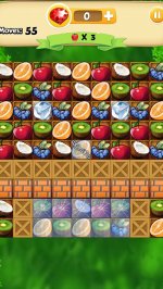 Фрут Бамп: три в ряд