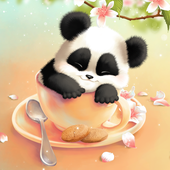 Sleepy обои Panda Версия: 2.0