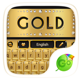 gold go keyboard theme Версия: 4.15