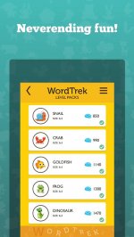 Word Trek - Word Brain streak - hand made puzzles