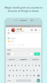 Peach — share vividly