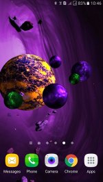 Астероиды 3D живые обои