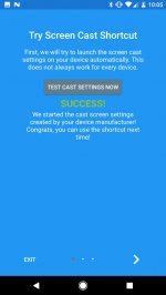 Miracast Widget & Shortcut