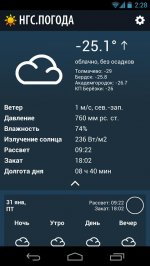 Погода (виджет)