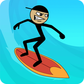 Stickman Surfer Версия: 1.0