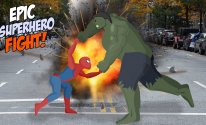 Amazing Spider-Hero vs Incredible Bulk Monster