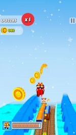 Subway Santa Xmas Surf