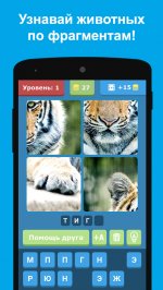 Угадай животных по фрагментам