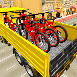 водитель велосипедного грузовика 3d Версия: 1.1.31