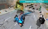 Игра в футуристический робот-крокодил