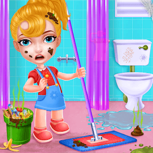 Держите ваш дом чистой - девочек дома очистки игра Версия: 1.2.57