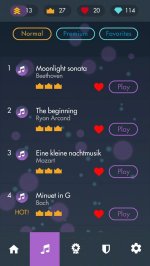 Piano Classical White Tiles 4