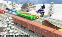 Tricky Bike Train Stunts Trail