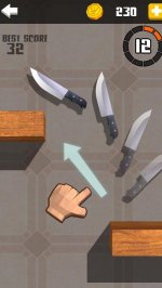 Метатель ножей - Knife Flip