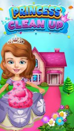 Princess Sofia Cleaning Home