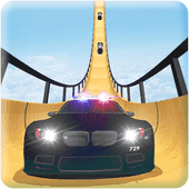 US Police Mega Ramp Car Stunts Racing: Cop Driving Версия: 1.0.5