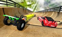 Dragster Mega Ramp Car Stunts