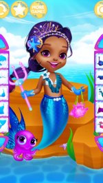 Маленькая Русалочка - Одевалки