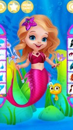 Маленькая Русалочка - Одевалки