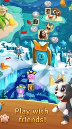 Котенок Лав - три в ряд