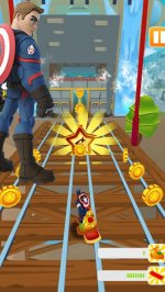 Subway Captain American