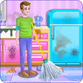 Daddy Messy House Cleaning Версия: 1.0.0