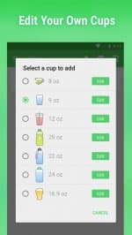 Напоминание пить воду