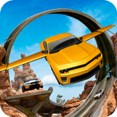 Flying Car Stunts On Extreme Tracks Версия: 2.0