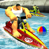 Super Hero Boat Racing Версия: 1.1