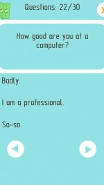 Тест на Профессию