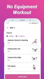 Потеря веса – тренировка для женщин на 21 день