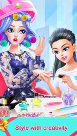 High Fashion Shopping Girl