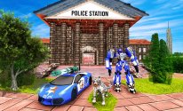 US Police Robot War: Multi Transform Tiger Robot