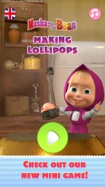 Маша и Медведь Готовим Конфеты