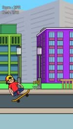 Tap Tap Skateboard Wheelie