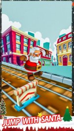 Santa Subway Endless Christmas Running