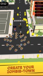 Zombie Crowd in City after Apocalypse
