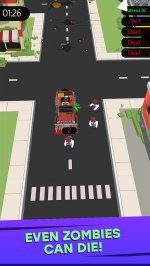 Zombie Crowd in City after Apocalypse