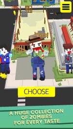 Zombie Crowd in City after Apocalypse