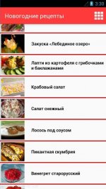 Новогодние рецепты