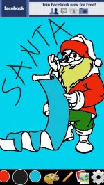 Новогодняя раскраска