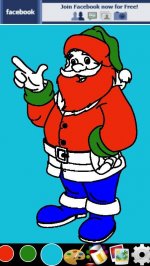 Новогодняя раскраска