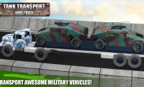 Tank Transport Army Truck