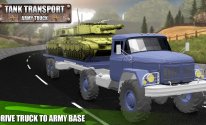 Tank Transport Army Truck