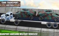 Tank Transport Army Truck