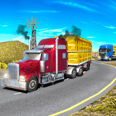 Offroad Gold Transport Heavy Truck Drive