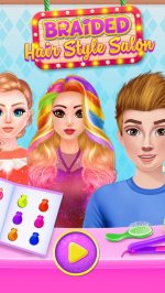 плетеный Прическа Салон мода Стилист