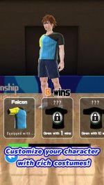 Super rally table tennis