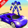 Grand Police Car Robot Transform Rescue Battle Версия: 1.5